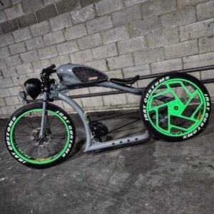Jrat customs signature Frame 750W pedal bike